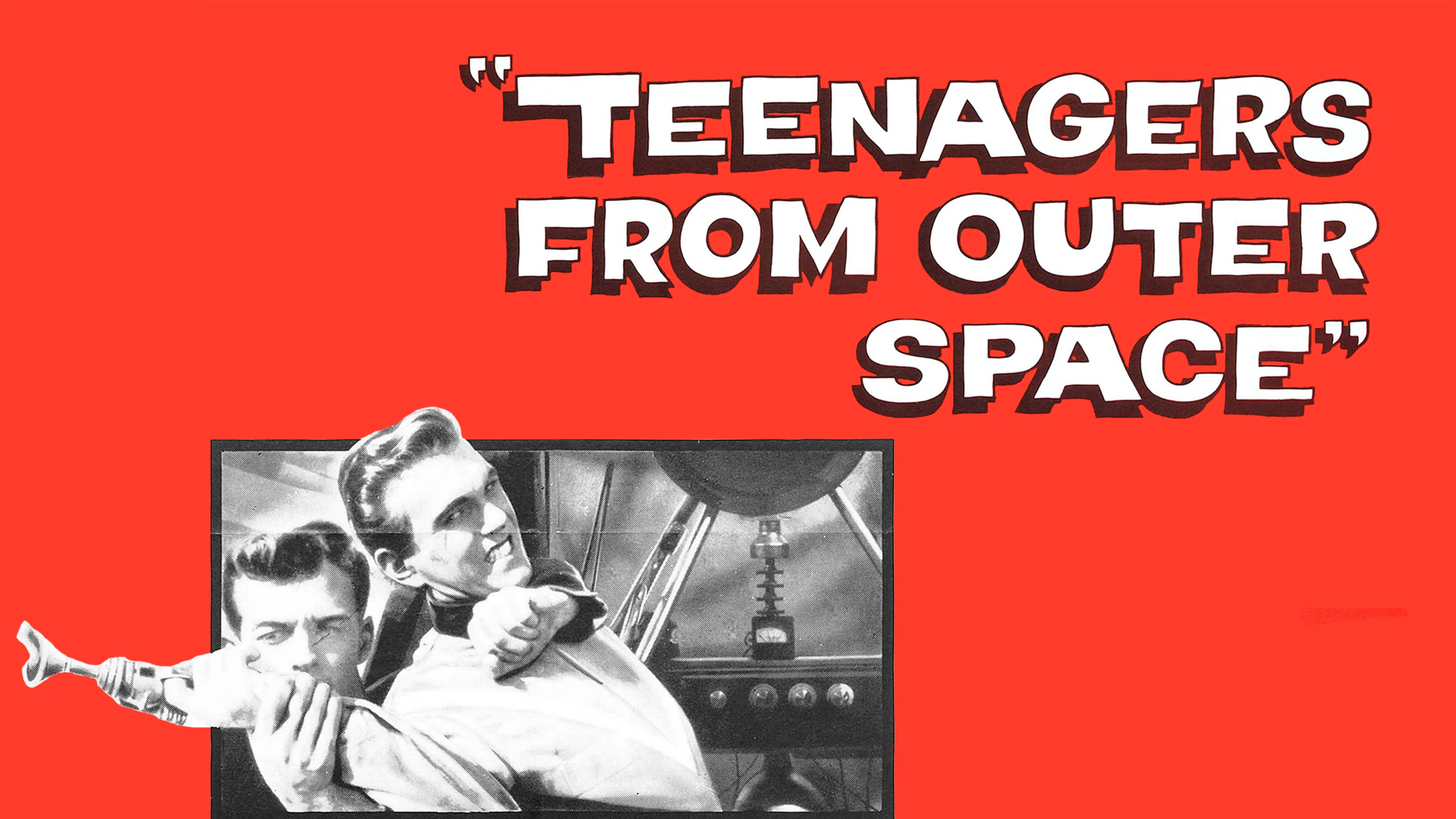 Teenagers from Outer Space poster